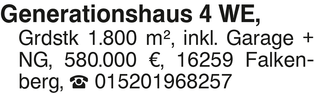 Vorschaubild der Anzeige, (Id: 2043838)