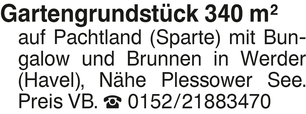 Vorschaubild der Anzeige, (Id: 2043909)