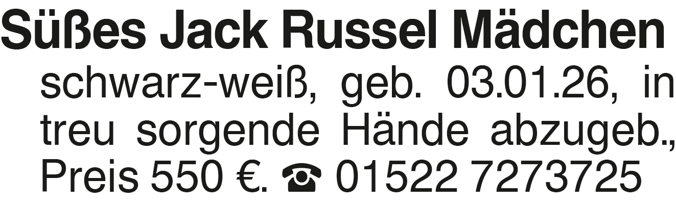 Vorschaubild der Anzeige, (Id: 2047122)