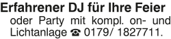 Vorschaubild der Anzeige, (Id: 2047170)