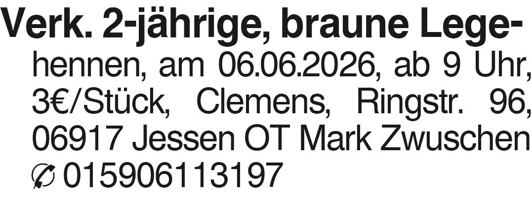 Vorschaubild der Anzeige, (Id: 2047202)