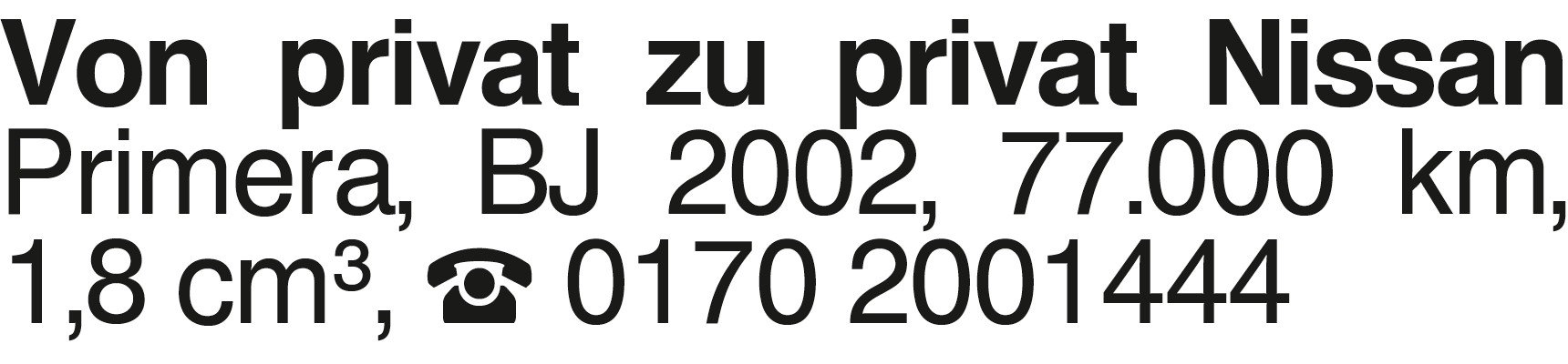 Vorschaubild der Anzeige, (Id: 2048701)