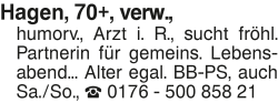 Vorschaubild der Anzeige, (Id: 2051919)