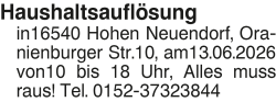 Vorschaubild der Anzeige, (Id: 2051923)