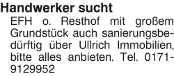 Vorschaubild der Anzeige, (Id: 2054451)