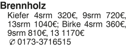 Vorschaubild der Anzeige, (Id: 2059727)