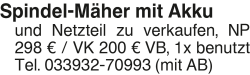 Vorschaubild der Anzeige, (Id: 2060966)