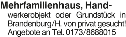 Vorschaubild der Anzeige, (Id: 2062485)