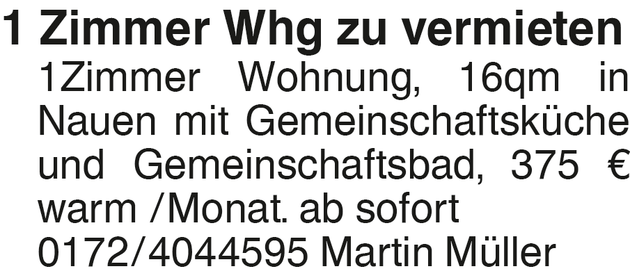 Vorschaubild der Anzeige, (Id: 2065750)