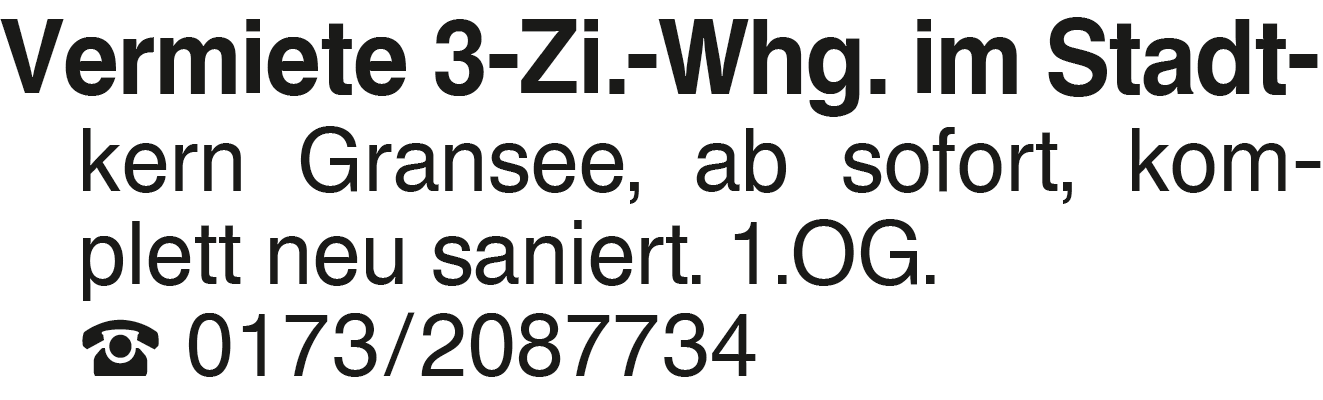 Vorschaubild der Anzeige, (Id: 2064254)
