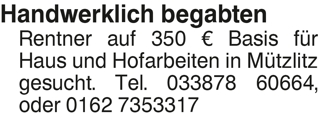 Vorschaubild der Anzeige, (Id: 2065770)