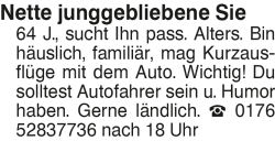 Vorschaubild der Anzeige, (Id: 2065810)