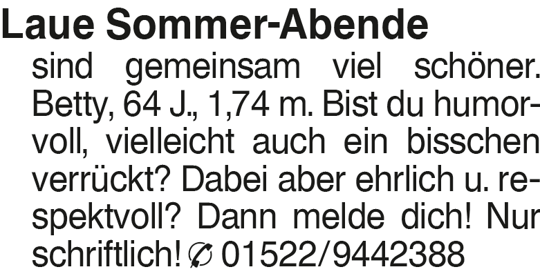 Vorschaubild der Anzeige, (Id: 2065049)