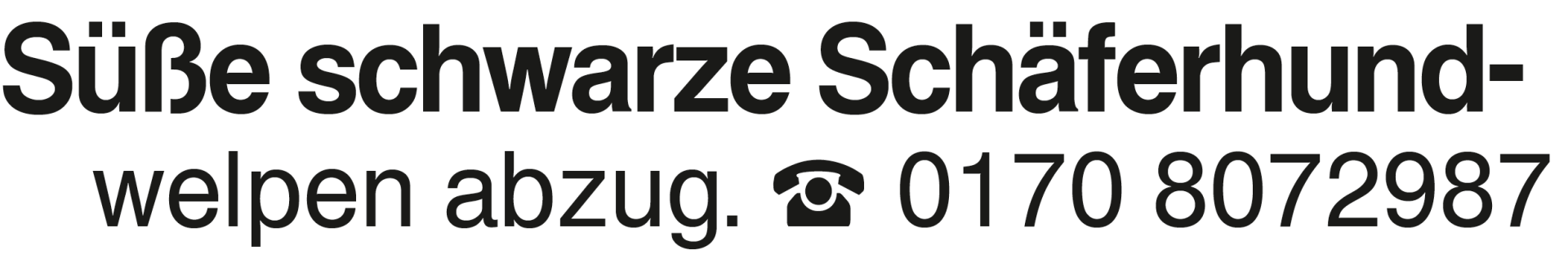 Vorschaubild der Anzeige, (Id: 2065962)