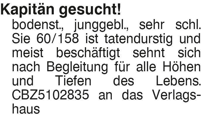 Vorschaubild der Anzeige, (Id: 2065964)