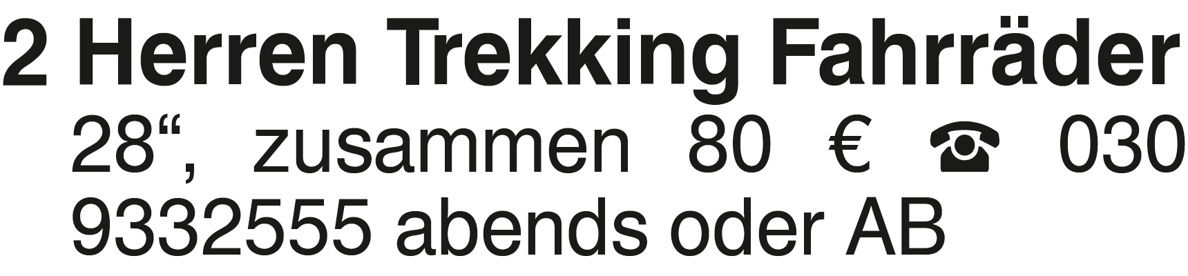 Vorschaubild der Anzeige, (Id: 2065917)