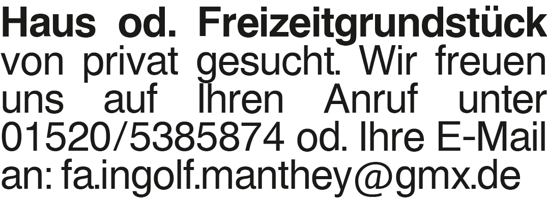 Vorschaubild der Anzeige, (Id: 2067743)
