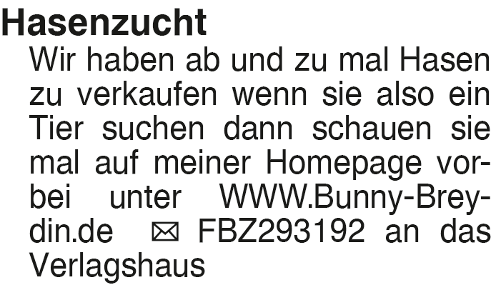 Vorschaubild der Anzeige, (Id: 2072407)