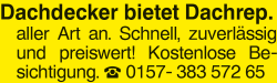 Vorschaubild der Anzeige, (Id: 2067670)
