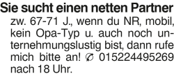 Vorschaubild der Anzeige, (Id: 2067678)