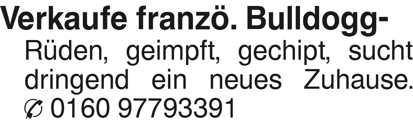 Vorschaubild der Anzeige, (Id: 2067716)