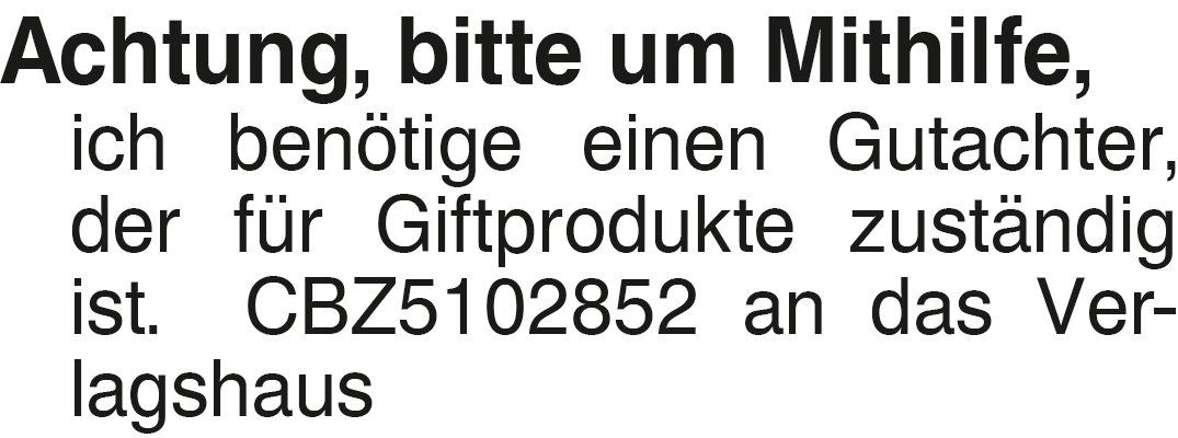 Vorschaubild der Anzeige, (Id: 2068712)