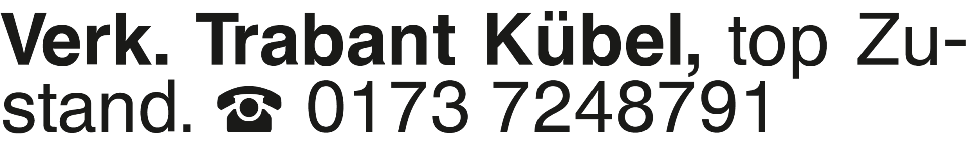 Vorschaubild der Anzeige, (Id: 2068717)