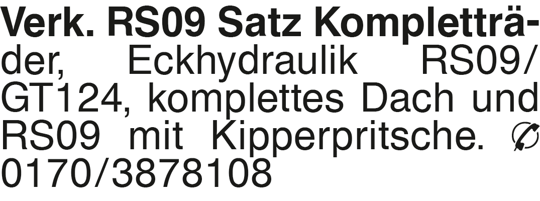 Vorschaubild der Anzeige, (Id: 2068720)