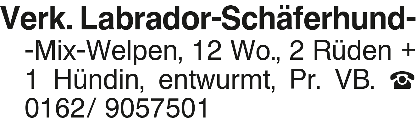 Vorschaubild der Anzeige, (Id: 2068721)