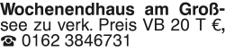 Vorschaubild der Anzeige, (Id: 2069677)