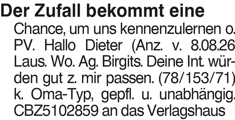 Vorschaubild der Anzeige, (Id: 2069682)
