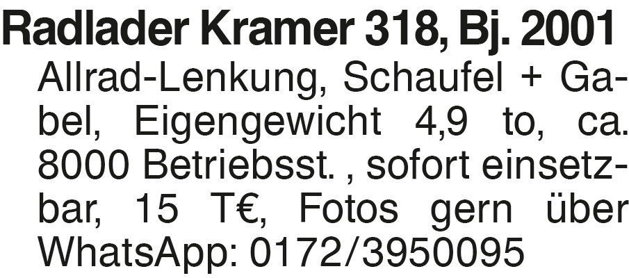 Vorschaubild der Anzeige, (Id: 2070309)