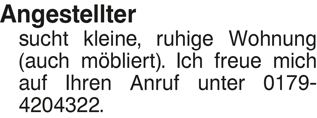 Vorschaubild der Anzeige, (Id: 2071153)