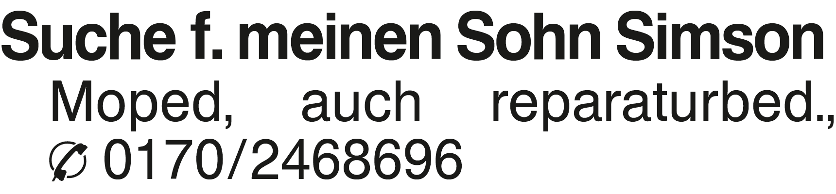 Vorschaubild der Anzeige, (Id: 2071925)