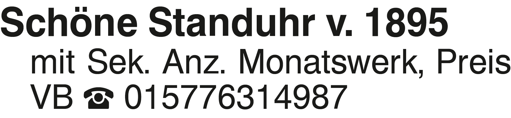 Vorschaubild der Anzeige, (Id: 2072568)