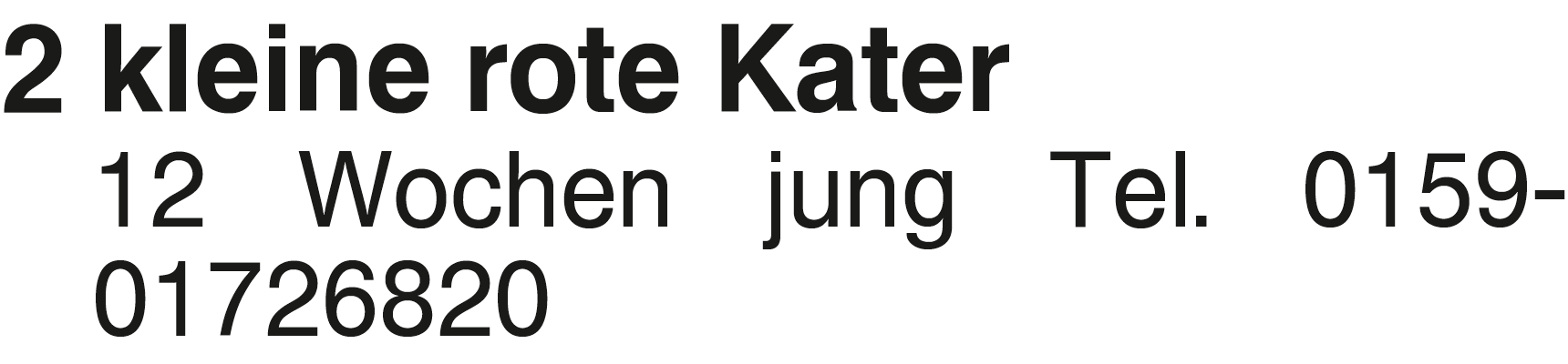 Vorschaubild der Anzeige, (Id: 2074330)