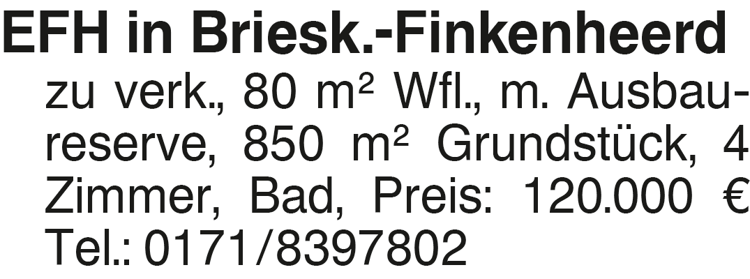 Vorschaubild der Anzeige, (Id: 2074389)