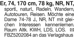 Vorschaubild der Anzeige, (Id: 2076069)