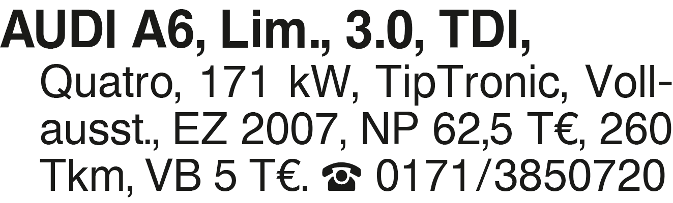 Vorschaubild der Anzeige, (Id: 2075043)