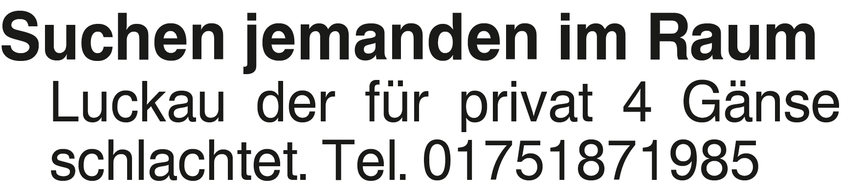 Vorschaubild der Anzeige, (Id: 2080545)