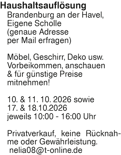 Vorschaubild der Anzeige, (Id: 2082894)