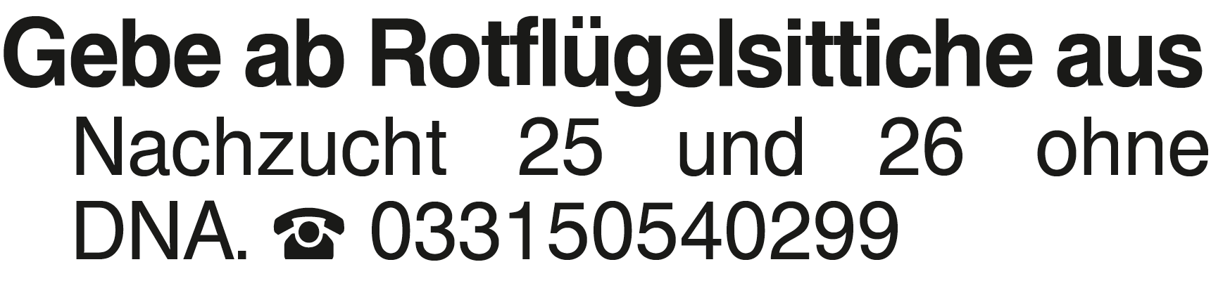 Vorschaubild der Anzeige, (Id: 2084684)