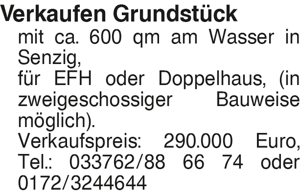 Vorschaubild der Anzeige, (Id: 2084740)