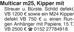 Vorschaubild der Anzeige, (Id: 2084760)