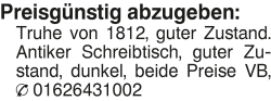 Vorschaubild der Anzeige, (Id: 2088402)